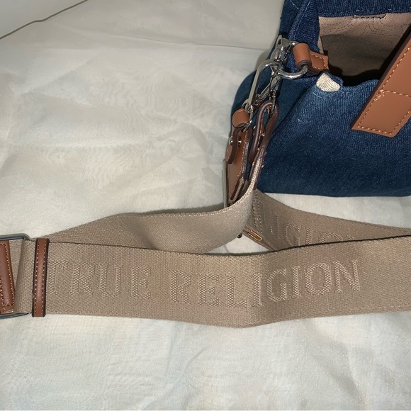 *NWT* True Religion Denim Mini Tote and Crossbody Strap - Picture 11 of 14